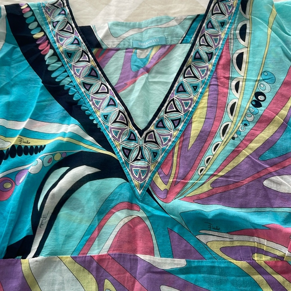 Emilio Pucci beach cover-up